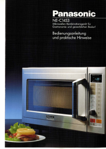 Bedienungsanleitung Panasonic NE-C1453 Mikrowelle