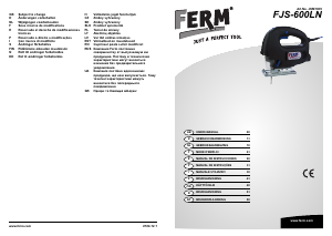 Bruksanvisning FERM JSM1009 Stikksag