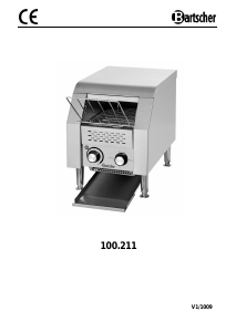 Bedienungsanleitung Bartscher 100.211 Toaster