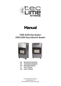 Manual TecLime TGH-6204 Heater