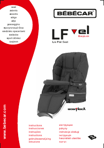 Manual de uso Bébécar Easylock Asiento para bebé