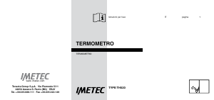 Manuale Imetec TH520 Termometro