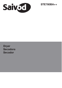 Manual Saivod STE 780 BA++ Máquina de secar roupa