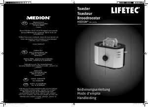 Bedienungsanleitung Medion MD 13454 Toaster