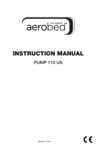 Manual Aerobed PUMP 110 UK Air Bed