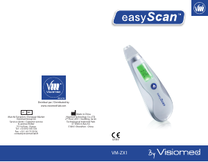 Manual Visiomed VM-ZX1 easyScan Termómetro