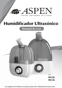 Manual de uso Aspen HU-2L Humidificador