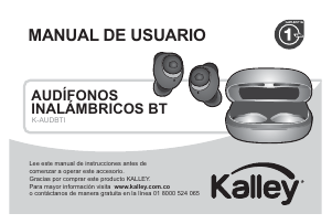 Manual de uso Kalley K-AUDBTI Auriculares