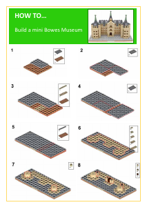 Manual Lego set Custom The Bowes Museum