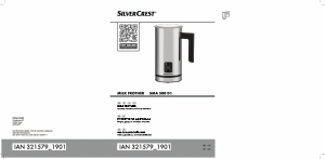 Manual SilverCrest IAN 321579 Milk Frother