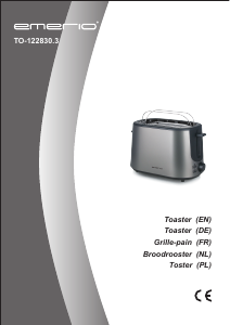 Manual Emerio TO-122830.3 Toaster