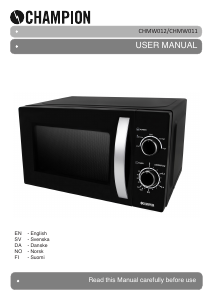 Manual Champion CHMW011 Microwave