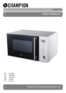 Manual Champion CHMW135 Microwave