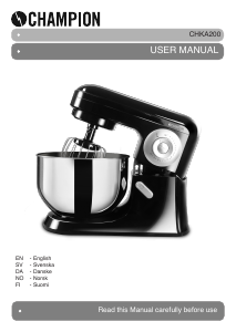 Manual Champion CHKA200V Stand Mixer