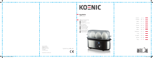 Manual de uso Koenic KEB 3219 Cocedor de huevos