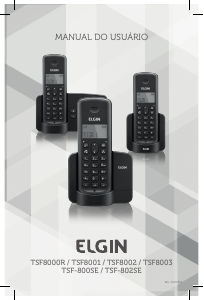 Manual Elgin TSF-802SE Telefone sem fio