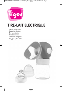 Mode d’emploi Tigex Multiflow Electric Tire-lait