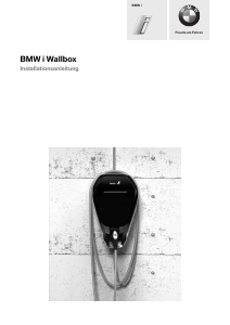 Bedienungsanleitung BMW i Wallbox Ladestation