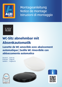 Manuale EasyHome 93148 Sedile WC