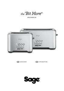 Manual Sage BTA730 Toaster