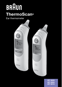 Mode d’emploi Braun IRT 6020 ThermoScan Thermomètre