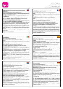 Manual de uso Tigex Universal Tablero del cochecito