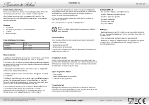 Mode d’emploi Rosenstein and Söhne PE-1784-675 Yaourtière