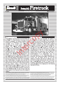 Manual Revell set 07529 Trucks Peterbilt firetruck