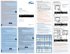 Handleiding Pace DC550D Digitale ontvanger