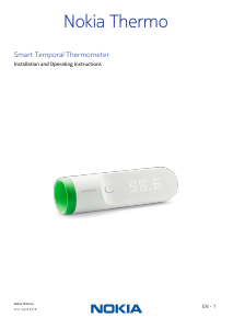 Bruksanvisning Nokia Thermo Termometer