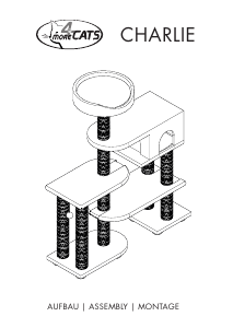 说明书 More 4 Cats Charlie 猫爬架