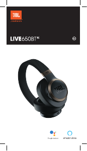 Руководство JBL Live 650BTNC Наушники