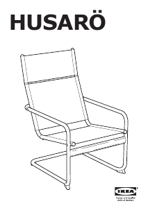 Руководство IKEA HUSARO Садовое кресло