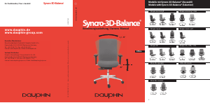 Manual Dauphin SH 4215 Shape Office Chair