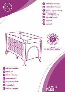 Bedienungsanleitung Coto Baby Samba Plus Babybett