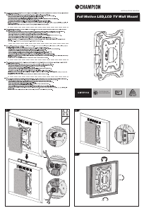 Manual Champion CHTF110 Wall Mount