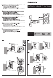 Manual Champion CHTF250 Wall Mount