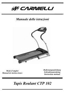 Manual Carnielli CTP 102 Treadmill