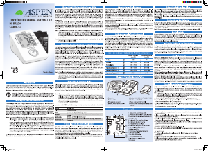 Manual de uso Aspen C5 Tensiómetro