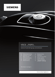 Manual Siemens VSC3320 Vacuum Cleaner