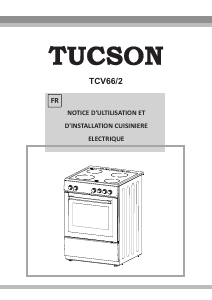 Mode d’emploi Tucson TCV66/2 Cuisinière