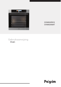 Handleiding Pelgrim OVM826MAT Oven