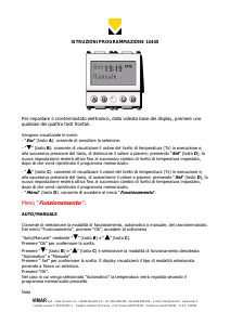 Manuale Vimar 14445 Termostato