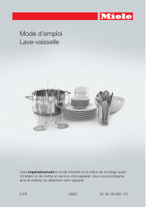 Mode d’emploi Miele G 4922 extra clean Lave-vaisselle