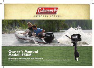 Manual Coleman F5BM Outboard Motor