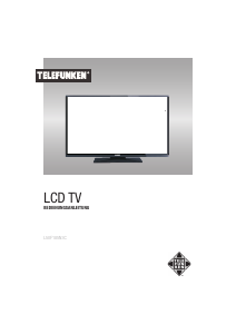 Bedienungsanleitung Telefunken L50F185N3C LCD fernseher