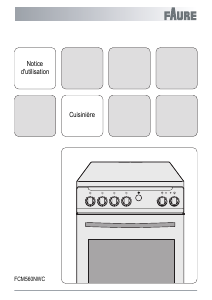 Mode d’emploi Faure FCM560NWC Cuisinière