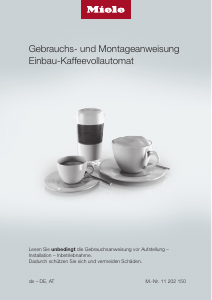 Bedienungsanleitung Miele CVA 7445 Kaffeemaschine