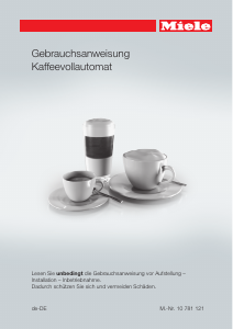 Bedienungsanleitung Miele CM 5500 Silver Edition Kaffeemaschine