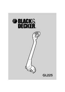 Bedienungsanleitung Black and Decker GL225SC Rasentrimmer